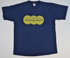 Nasdaq Open 100 Miami Tennis Tournament 2004 XL Navy Blue VTG Shirt Y2K
