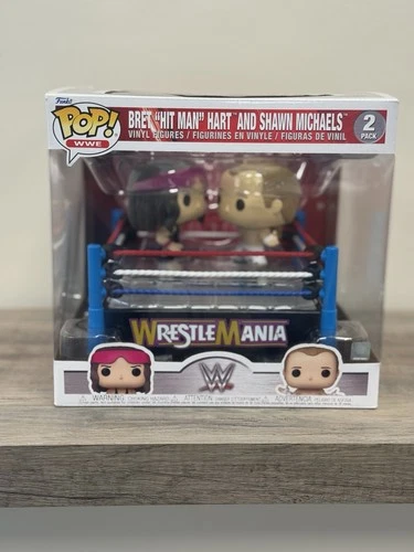 Funko POP! WrestleMania Moments Bret Hart Vs Shawn Michaels