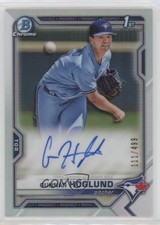 2021 Bowman Draft Chrome Pick Refractor 111/499 Gunnar Hoglund #CDA-GH Auto xb2