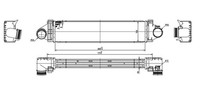 Hart LadeluftküHler FüR Ford Kuga II 2.0 Tdci 4X4 Land Rover Range Freelander