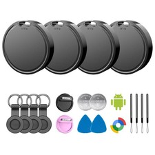 Air Tags for Android,Air Tags-4 Pack Android,Air Tracker Tags with 6 Case,2 Y...