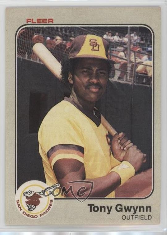 1983 Fleer Tony Gwynn #360 HOF 0q37