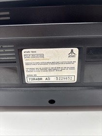 Vintage Atari 7800 Console Only Tested Working