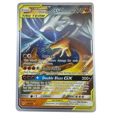 tag team pokemon cards charizard and reshiram - & GX - 20/214 - Ultra Rare (You cant use more than 1 GX attack in a game.) Reshiram & Charizard GX #20