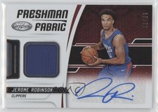 2018-19 Certified Freshman Fabric Signatures 42/99 Jerome Robinson Auto 13c1