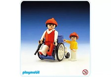 PLAYMOBIL  - Patient/Krankenfahrstuhl - Artikel-Nr. 3363 - A