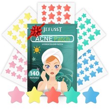 Star Acne Pimple Patch 140 Counts, Hydrocolloid Acne Patches for Face, Orange...