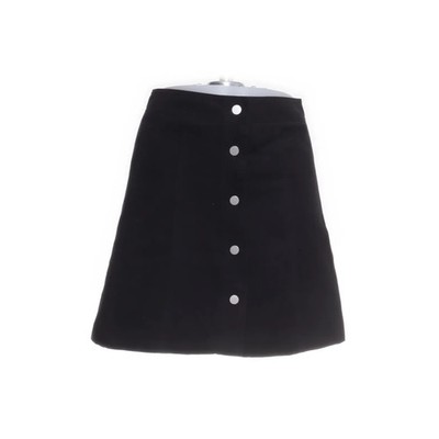 Divided by H&M, Rock, Größe: 36, Schwarz, Polyester/Polyurethan, Einfarbig #Dis