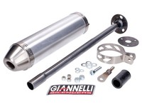 EndschalldäMpfer Giannelli Aluminium FüR Derbi GPR 50 Nude, Racing 50, Aprilia R