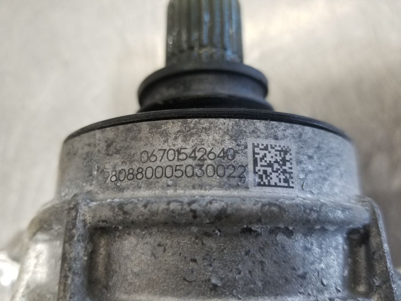 23 2023 MASERATI GRECALE 2.0L FRONT CARRIER DIFFERENTIAL ASSEMBLY 