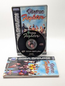 Virtua Fighter 1 & 2 - Sega Saturn - Complete With Manuals - PAL Tested