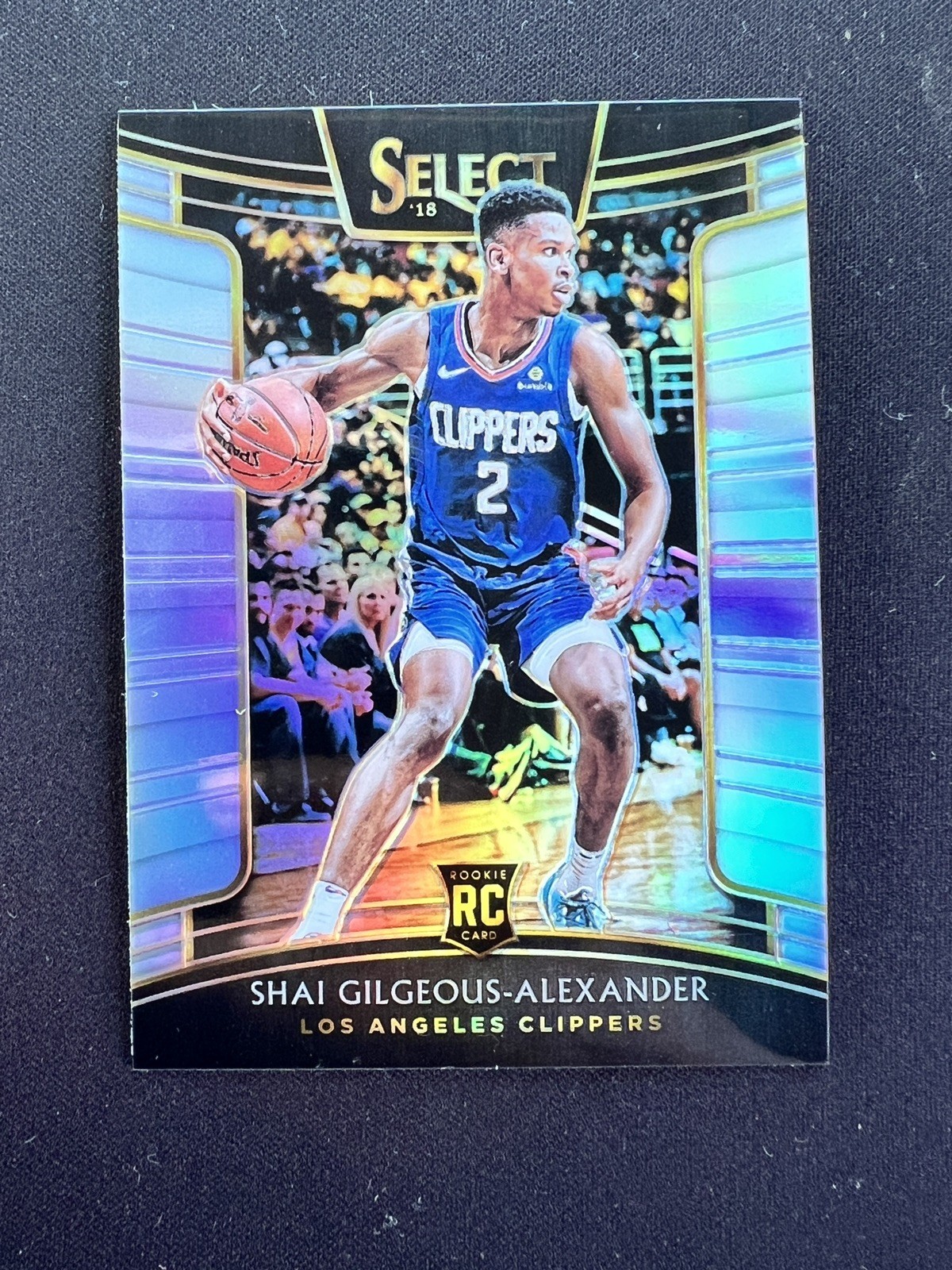 2018-19 Select Concourse Shai Gilgeous-Alexander Silver Prizm Rookie RC