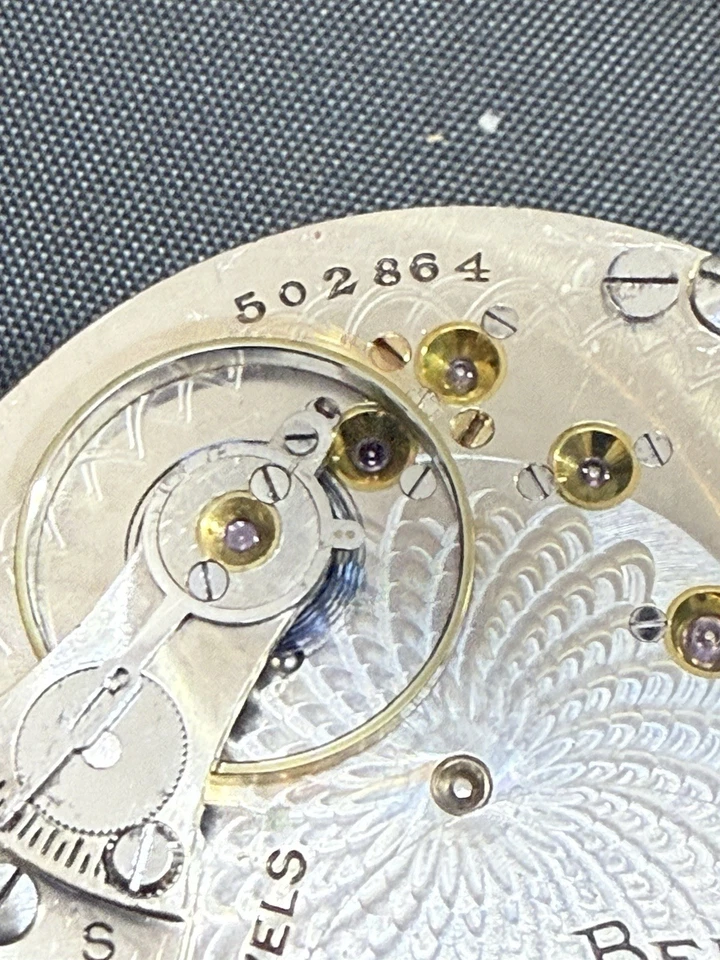 South Bend 331 级机芯适用于零件或维修。 18 年代平衡很好 — 第 4/4 张图片