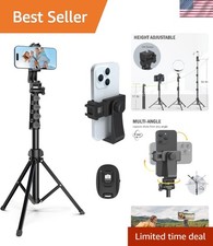 Lightweight 64  Tripod with Wireless Remote - Perfect for Travel Photography