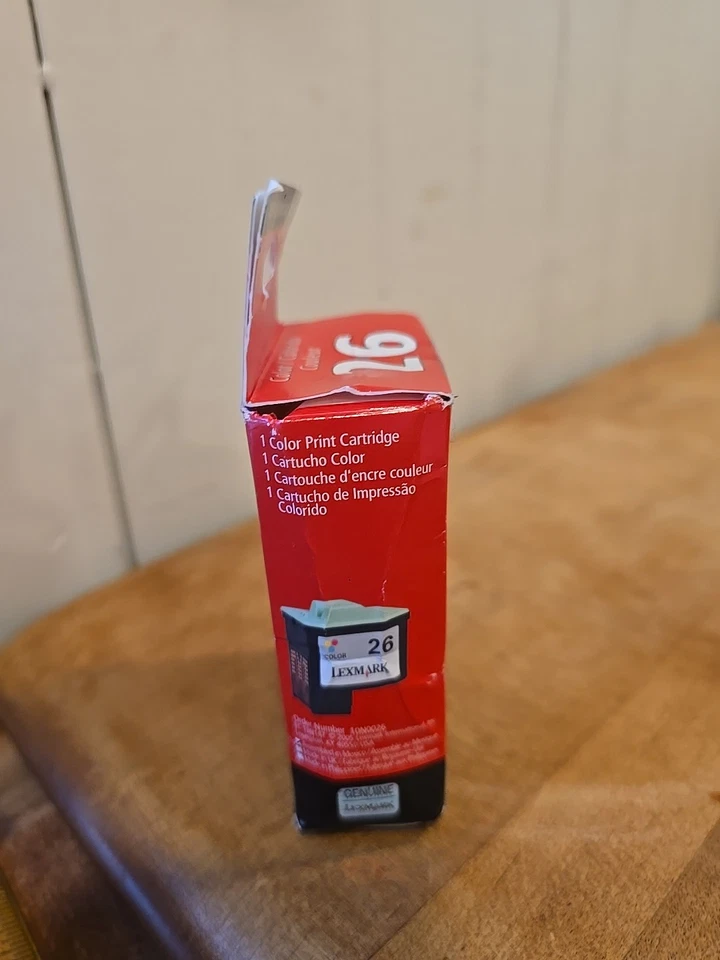 NEW Genuine Lexmark 26 Color Printer Ink Cartridge i3,x74,x1100,x1200,x2200,z13 - Image 2 of 4