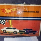 Vintage Hot wheel 24 Case With Old Cars 1970’s Attic Found As Is