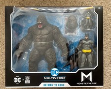 Mcfarlane DC Multiverse Batman Vs Kong JLA Godzilla Kong 2 Pack