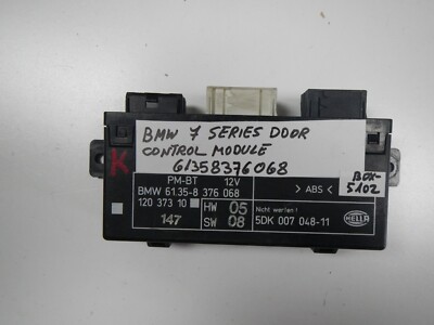 BMW 7 SERIES DOOR CONTROL MODULE # 61358376068 (BOX-5102) | eBay 