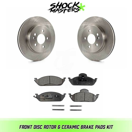 Front Disc Rotor & Ceramic Brake Pads for 20032005 MercedesBenz ML350