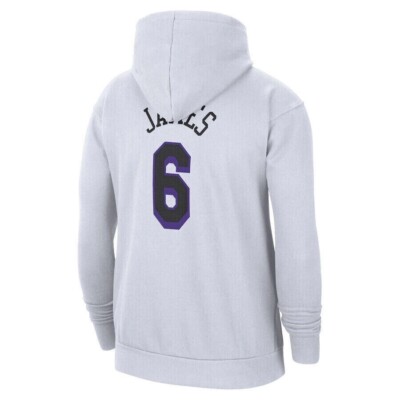 lebron james lakers hoodie nike