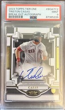 2023 Topps Tier One - Break Out Autographs #BOA-TC2 Triston Casas /299 (AU, RC)