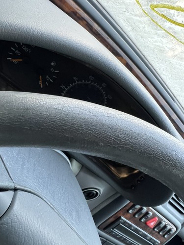 1998 1999 Mercedes-Benz W208 W210 CLK320 CLK430 E320 SLK230 E420 Steering Wheel - Picture 4 of 6