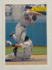 1993 Upper Deck #254 Chuck Knoblauch Minnesota Twins