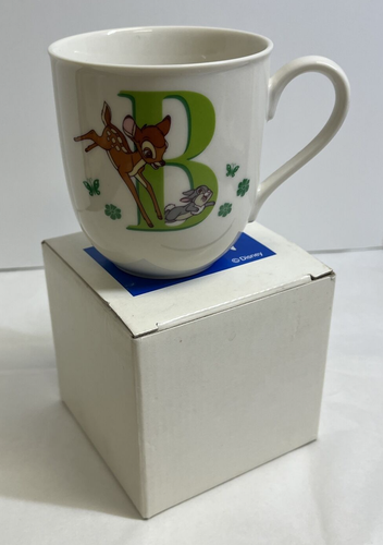 Walt Disney Bambi Initial Mug B with original Box made by Marimo Craft Japan - Picture 10 of 10