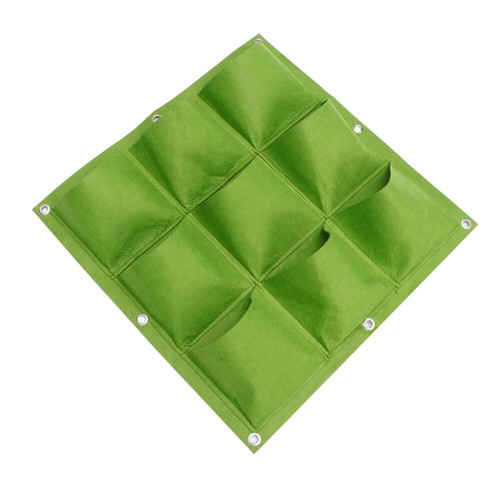 Wall Pockets Plants Aeration Fabric Pots Hanging Garden Planter Potato