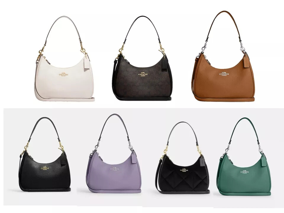 NWT coach Teri Hobo Shoulder Bag CJ517 | eBay