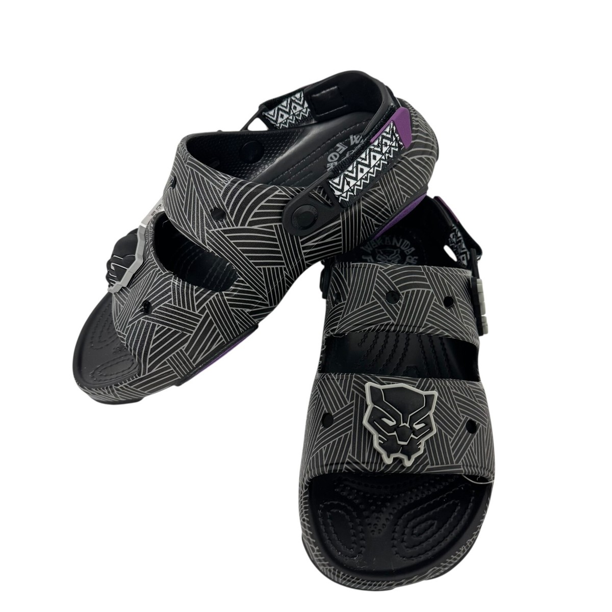 black panther sandals