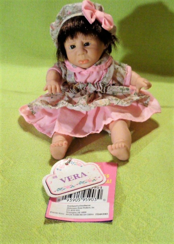 1998, Bean Bag Kids, Pals Doll "VERA" with Lifelike face, New with Tags!