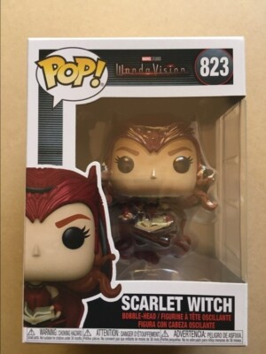~ Marvel 823 Scarlet Witch with Darkhold Pop! Vinyl ~