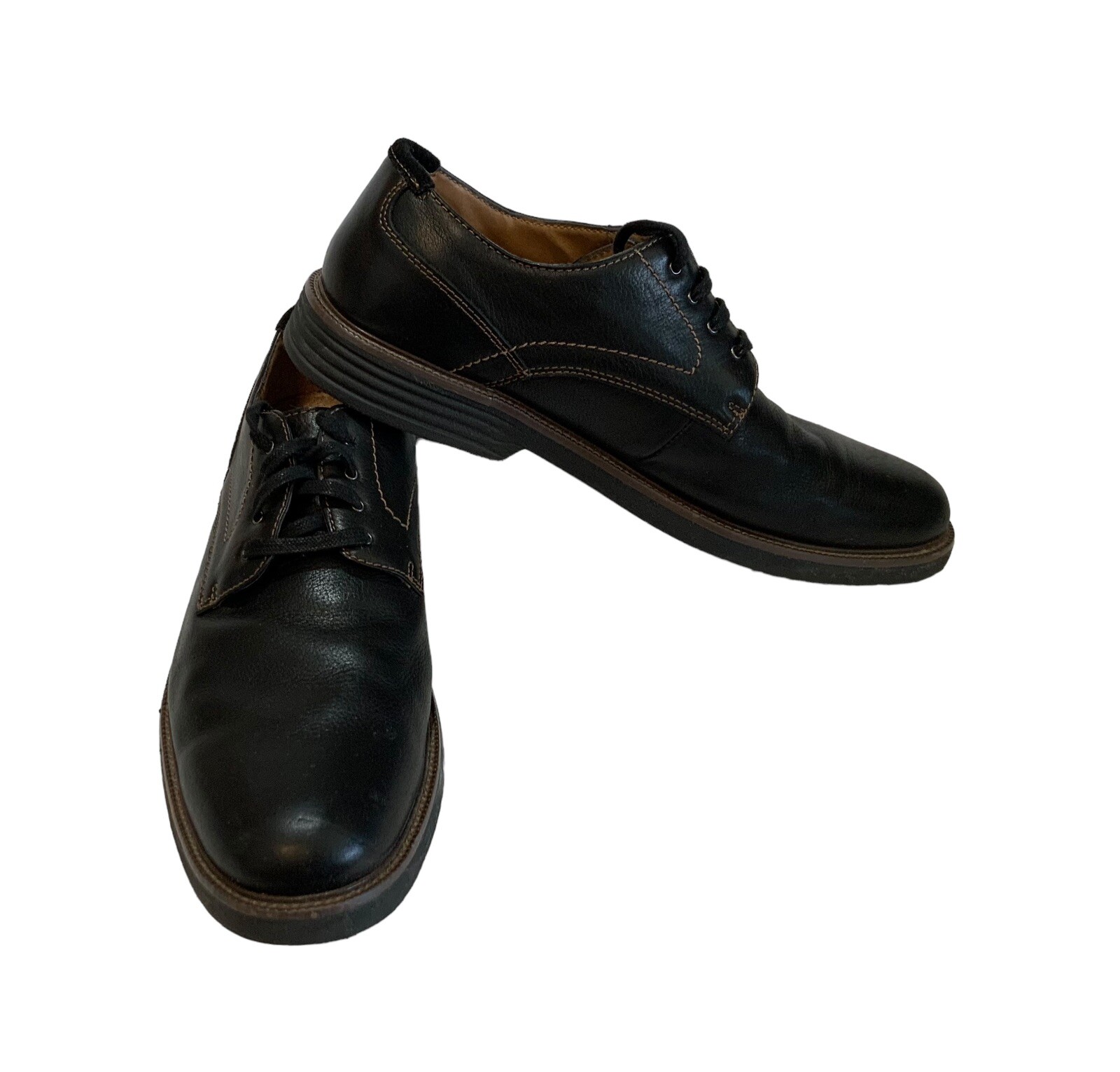 SAOLA Scarpe eleganti Dockers uomo pelle nera Oxford 10 5 M