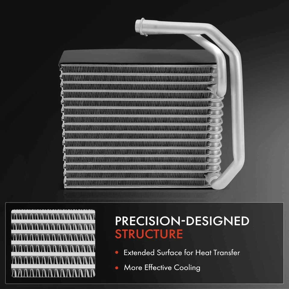 Núcleo evaporador de CA trasero para Dodge Grand Caravan 96-00 Chrysler Town & Country Foto 4 de 4