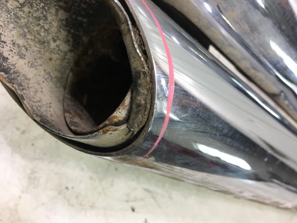 12 Harley FXDB Dyna Street Bob Vance & Hines mercado de accesorios silenciador tubo escape Foto 4 de 4