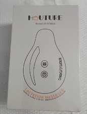 Warming Lactation Vibrating Breast Massager Breastfeeding Nursing Rechargeable