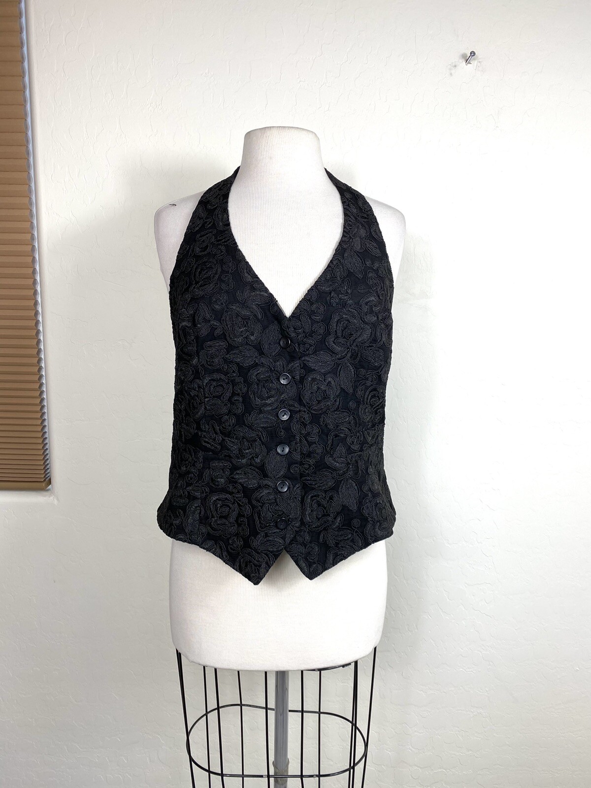 womens brocade vest