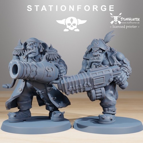 Orkaz Pirates Infantry Set (10) - Station Forge - Space Grimdark 28-32mm - Picture 4 of 8
