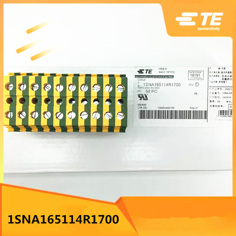 50pcs ABB/TE Terminal Block Entrelec M6/8.P 1SNA165114R1700 10136176.