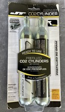 Empire JT Paintball 90 Gram Prefilled CO2 Cartridge 2 Pack 90gram NEW