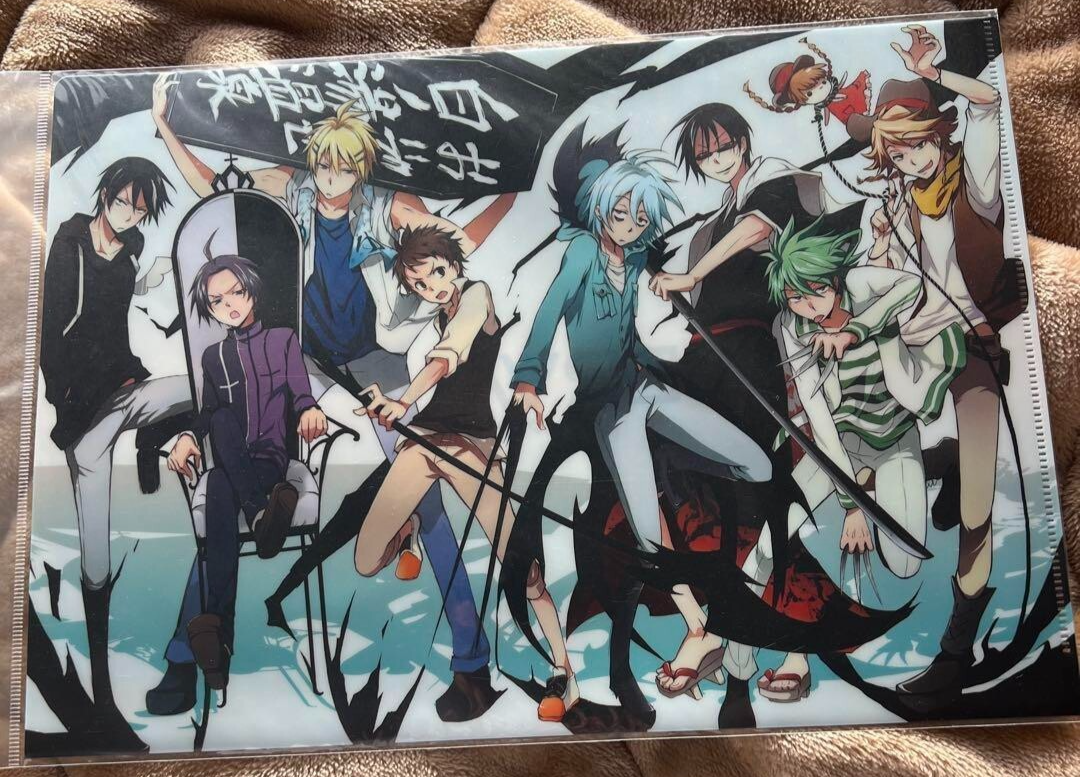 Japanese anime Servamp Clear File Kuro Mahiru Sakuya Mikuni