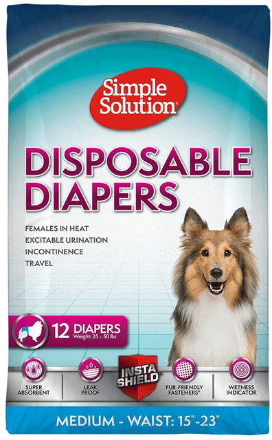 dog diapers female xl