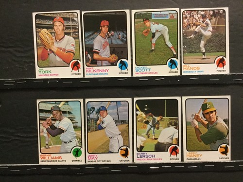 1973 Topps Baseball High Numbers 81 Different (Of 132) Average EX Sku28 - Picture 5 of 13