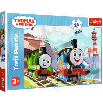 Thomas The Tank Engine Jigsaw Puzzle 24 Piece Large Maxi Size Kids