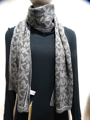 Michael Kors Metallic Knit Scarf New with Tag