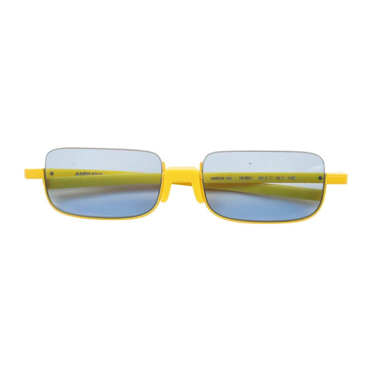 NIB AMBUSH Yellow Nobo Sunglasses Size OS 740 eBay