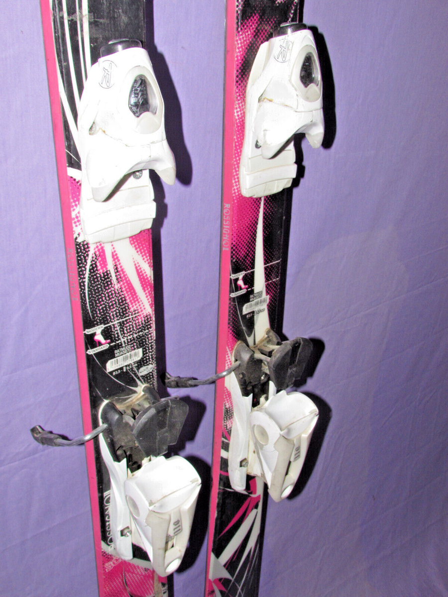 Rossignol SCRATCH GIRL FS WRS freestyle skis 158cm with Rossignol SCRATCH GIRL FS WRS freestyle skis 158cm with