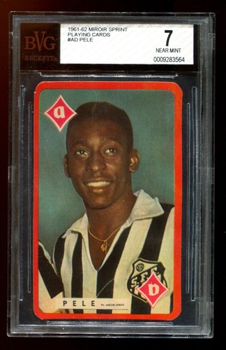 *VERY RARE* 1961 Miroir Sprint Pele BVG 7  NONE GRADED HIGHER!