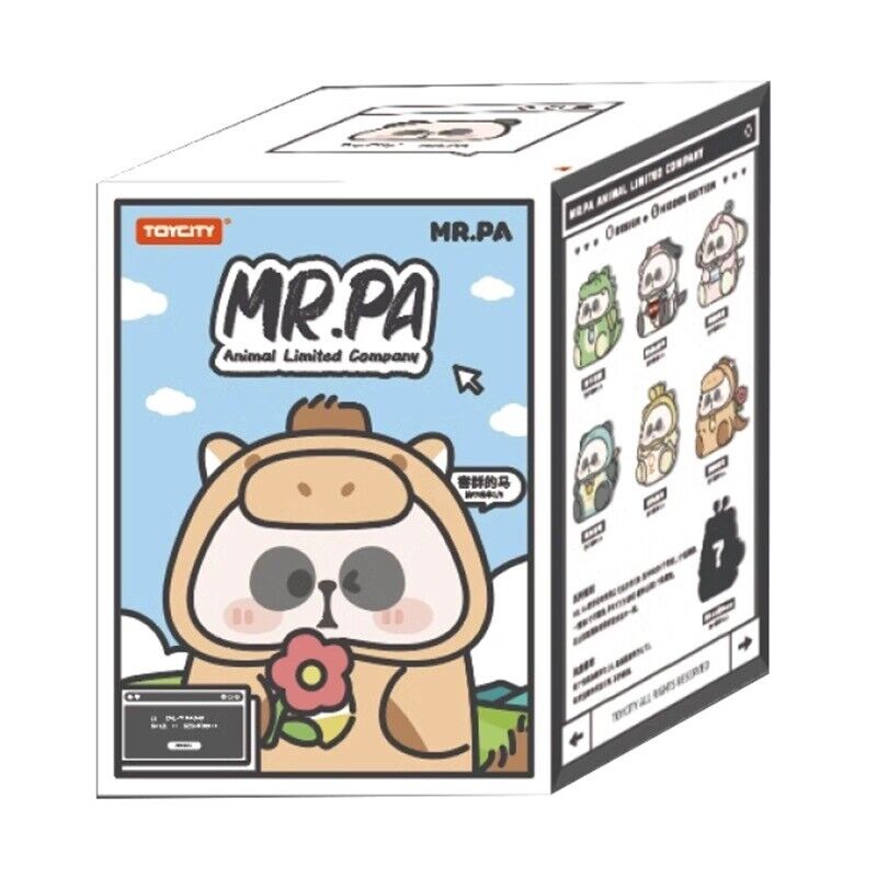 TOPCITY Mr.PA Animal Panda Series Blind Box (1 Blind Box TOPCITY Mr.PA Animal Panda Series Blind Box (1 Blind Box